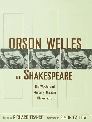 cover image of Orson Welles on Shakespeare